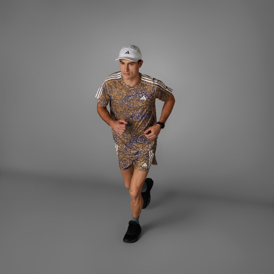 Own The Run CLIMACOOL 3-Stripes Tee