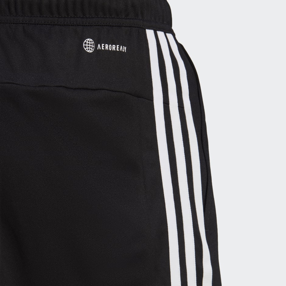 adidas Train Essentials Piqué 3-Stripes Training Shorts - Black | adidas TZ