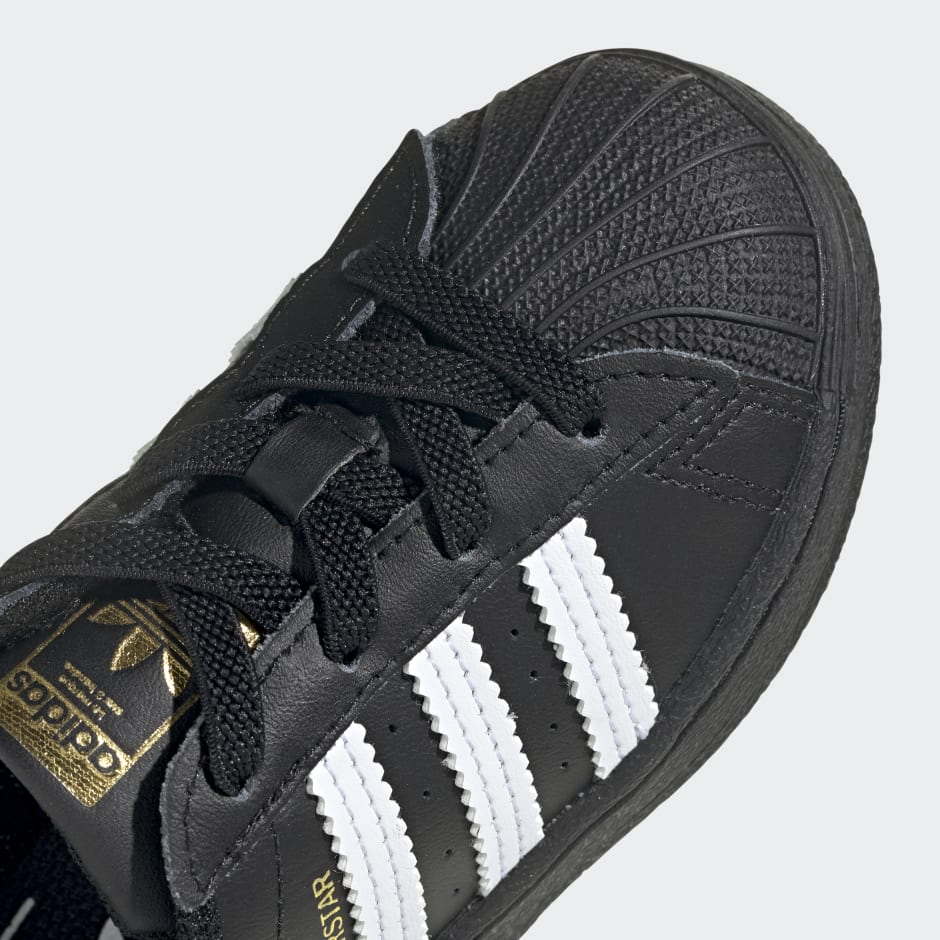 Kids Shoes - Superstar Shoes - Black | adidas Qatar