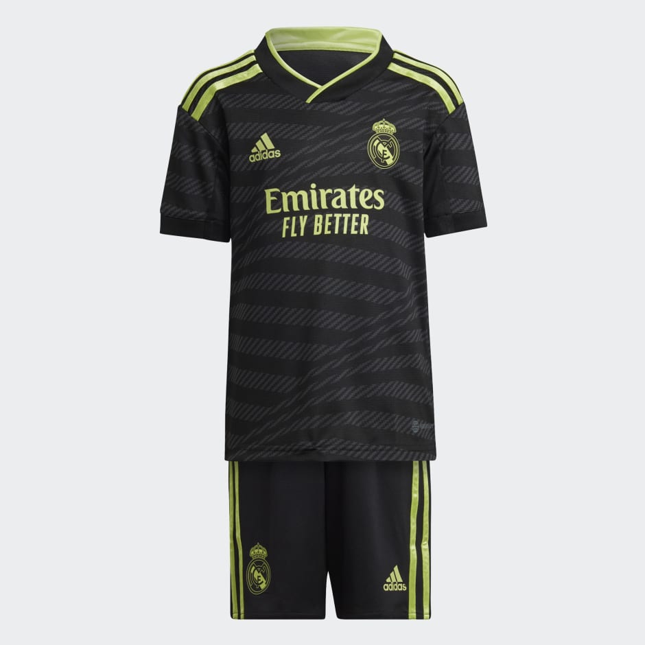 :adidas Real Madrid 22/23 Third Jersey - Black