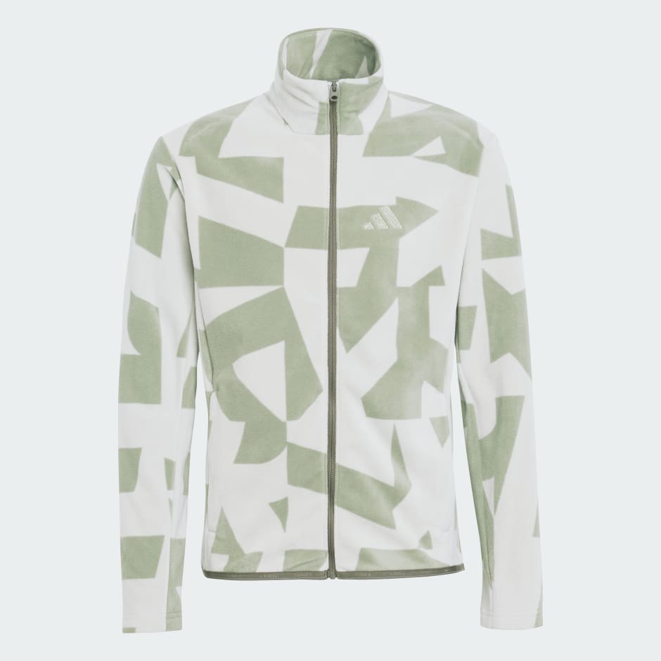 Jachetă din polar Terrex Multi cu imprimeu și fermoar complet, pentru copii