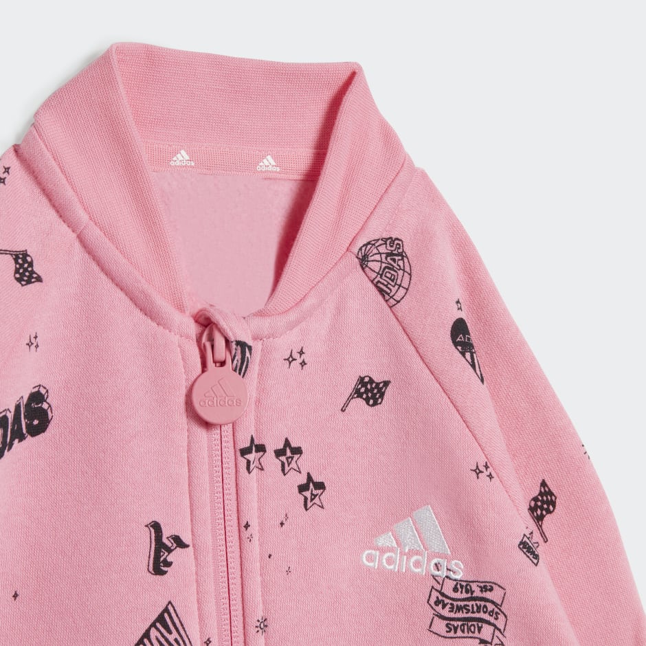 effectief Kneden droog Kids Clothing - Brand Love Bodysuit Kids - Pink | adidas Saudi Arabia