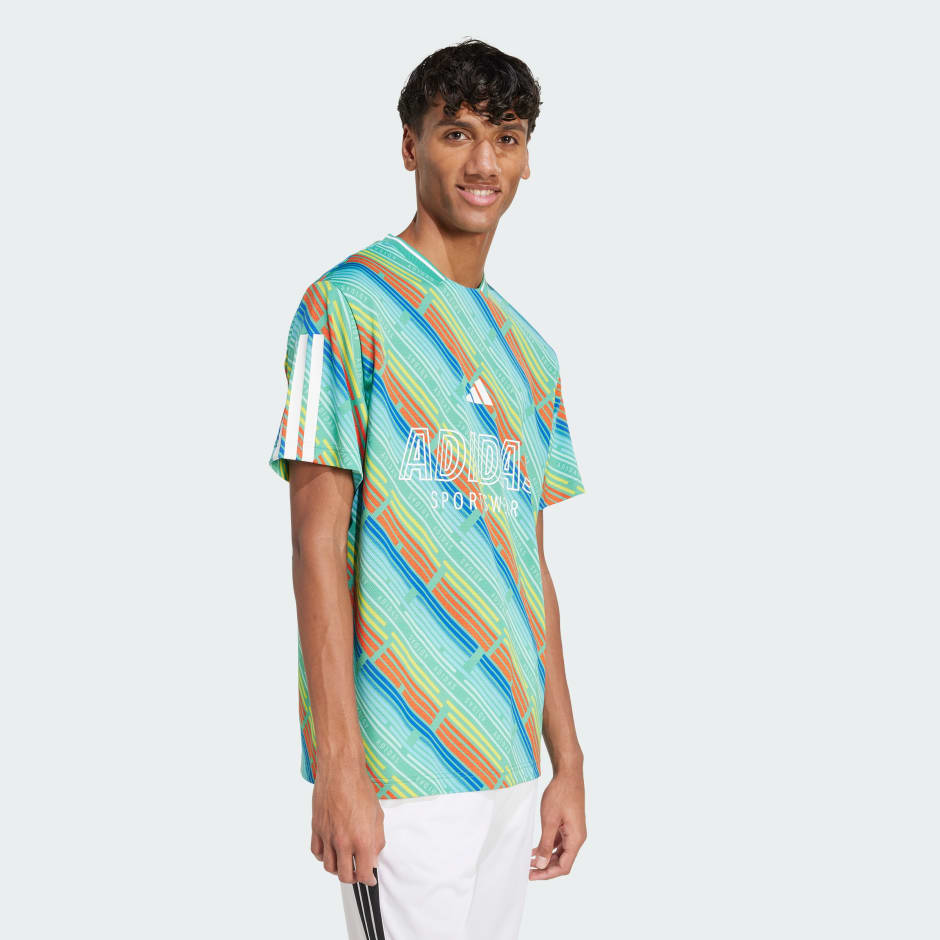 تيشيرت Emerging Harmony Allover Print