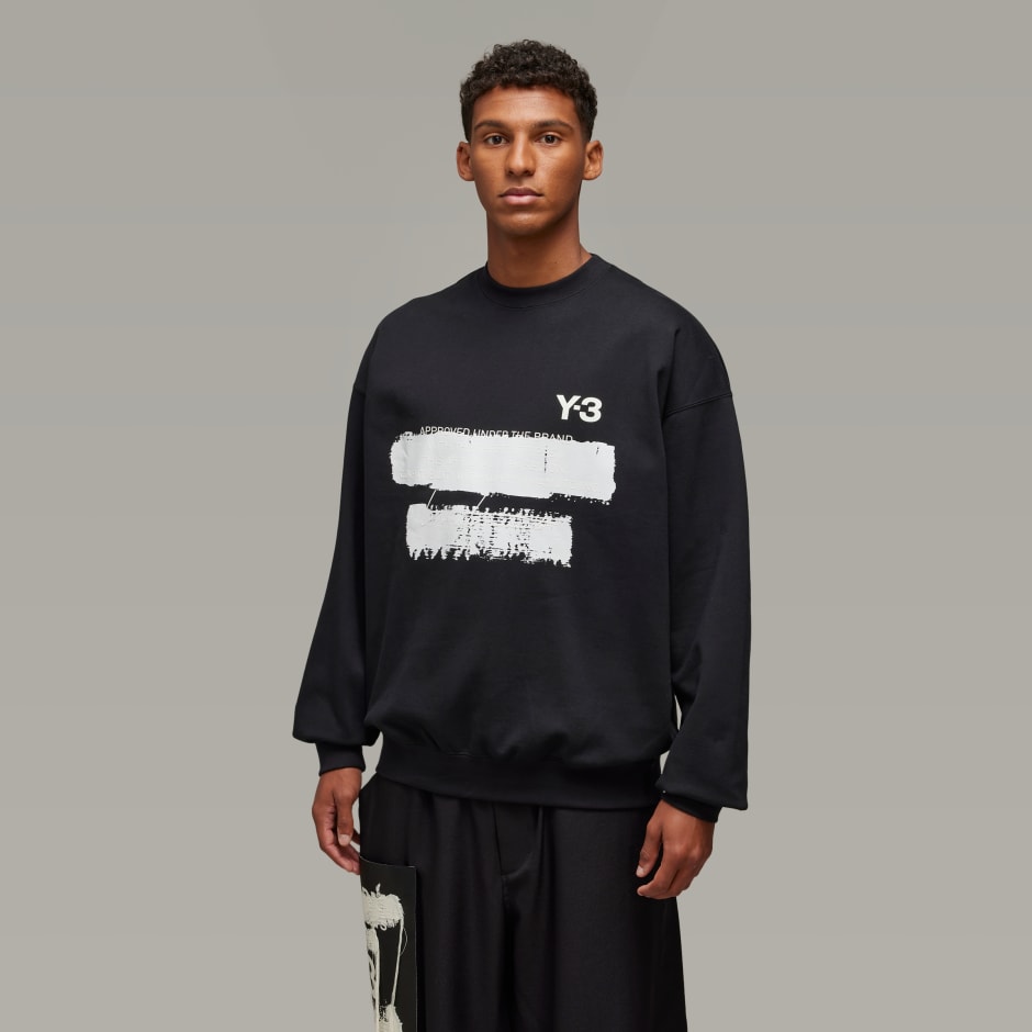 Y-3 Graphic Crew Sweater