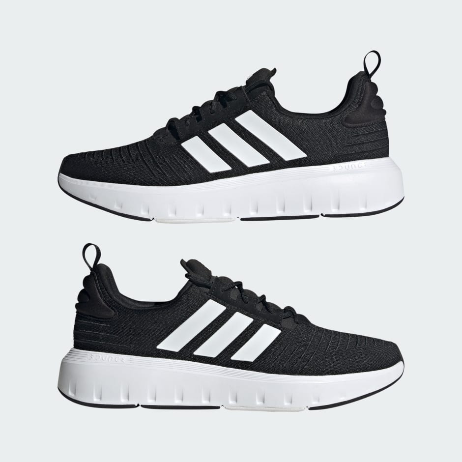 Originals swift run w core black/core black/true pin sale