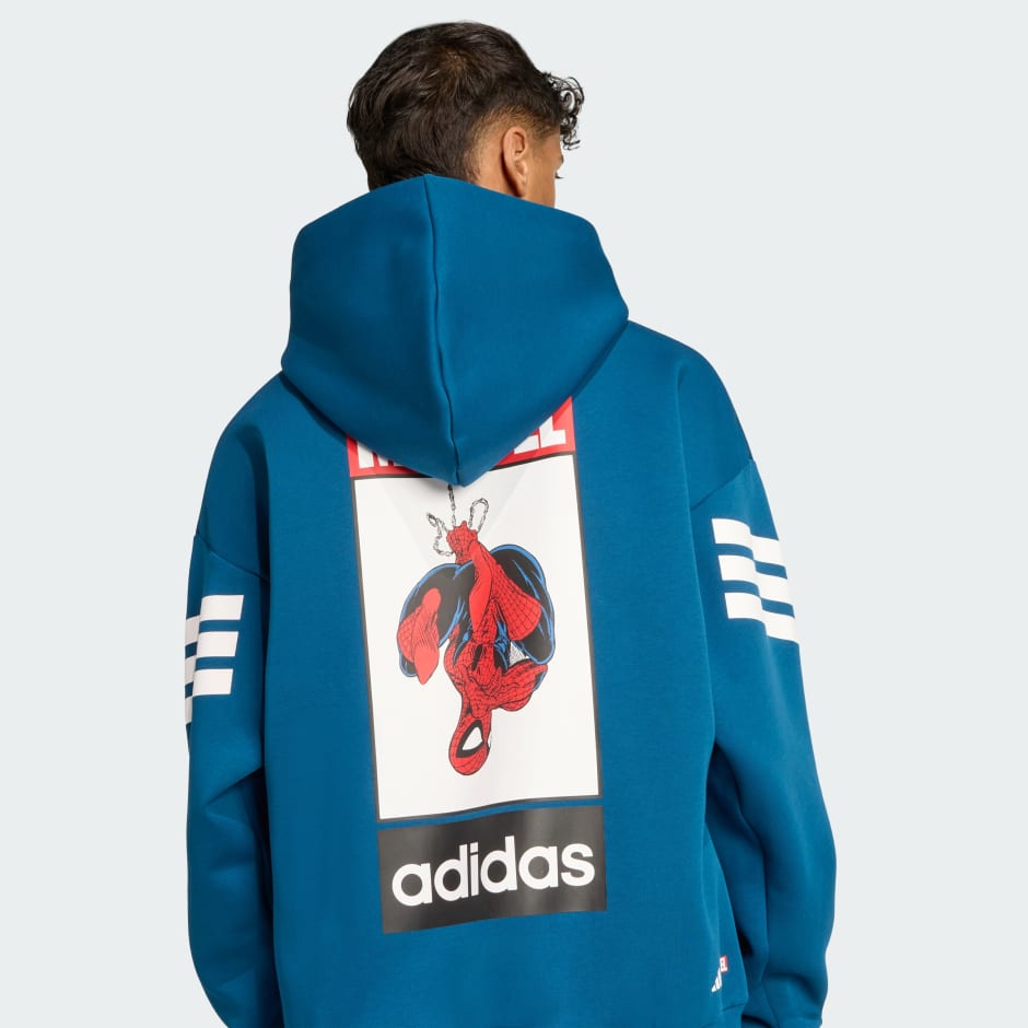 Majica s kapuljačom adidas Marvel Spider-man