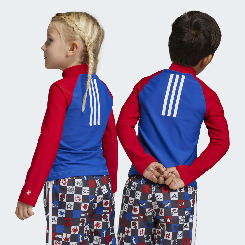 Adidas store spiderman tracksuit