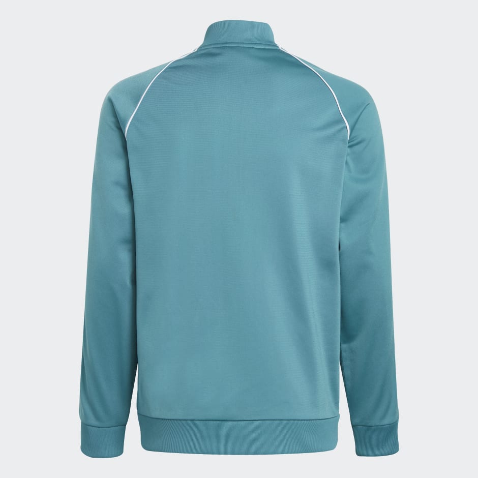 Kids Clothing - Adicolor SST Track Jacket - Turquoise | adidas Qatar