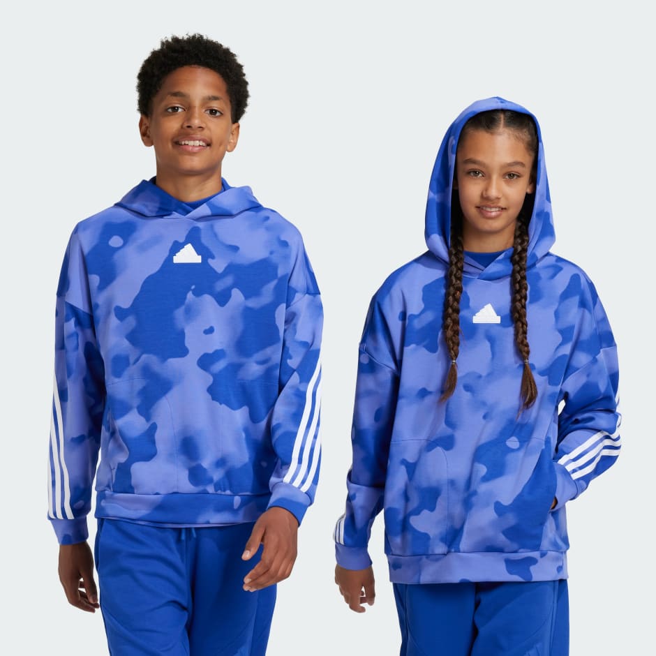 Future Icons Camo Printed Hoodie Kids