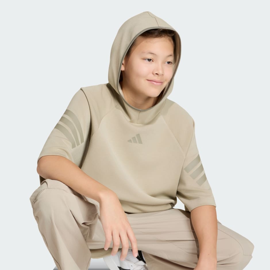 HANORAC CU M&Acirc;NECĂ SCURTĂ FUTURE ICONS CU 3 DUNGI