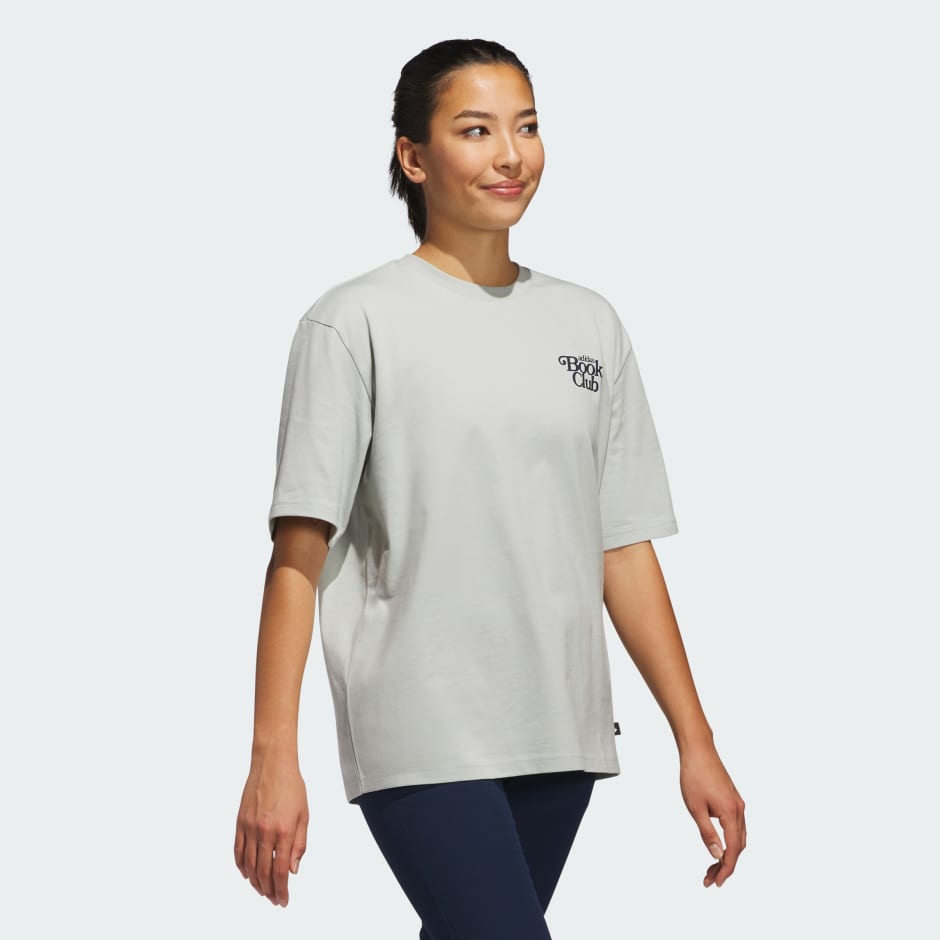 Golf Book Club Graphic Oversized Tee