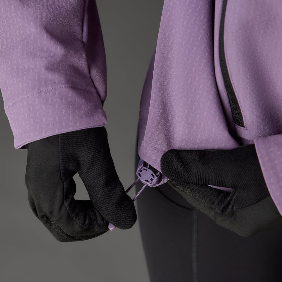 adidas Ultimate Running Conquer the Elements COLD.RDY Jacket - Purple