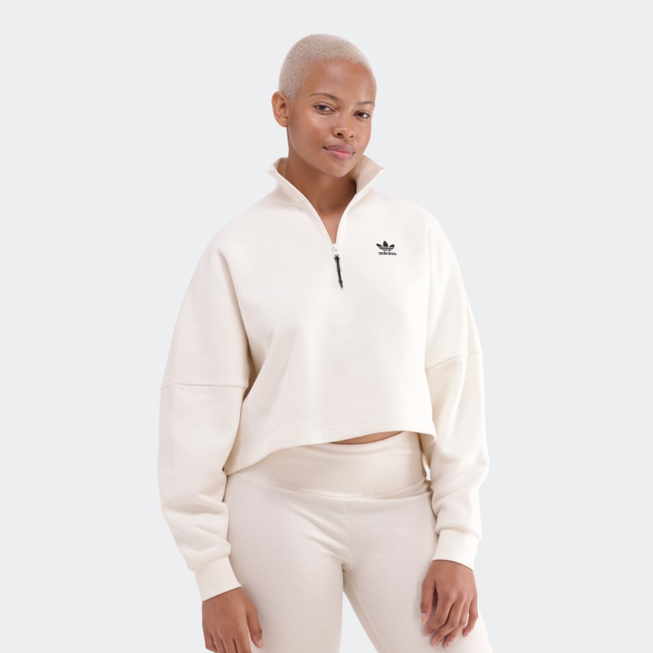 Essentials 1/2 Zip Fleece Sweatshirt