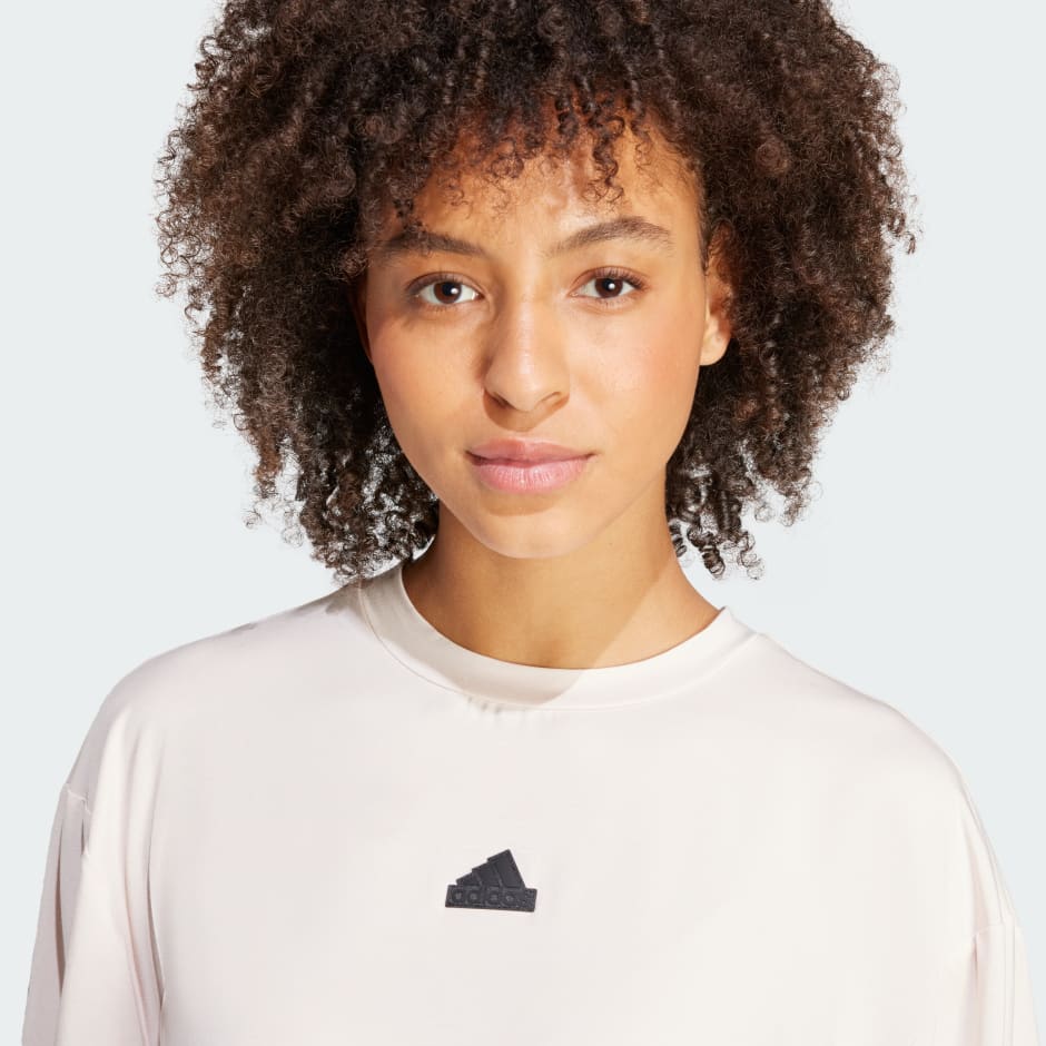 City Escape Loose Crop Tee