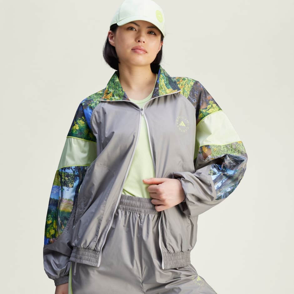 جاكيت رياضية adidas by Stella McCartney Earth Collage Woven