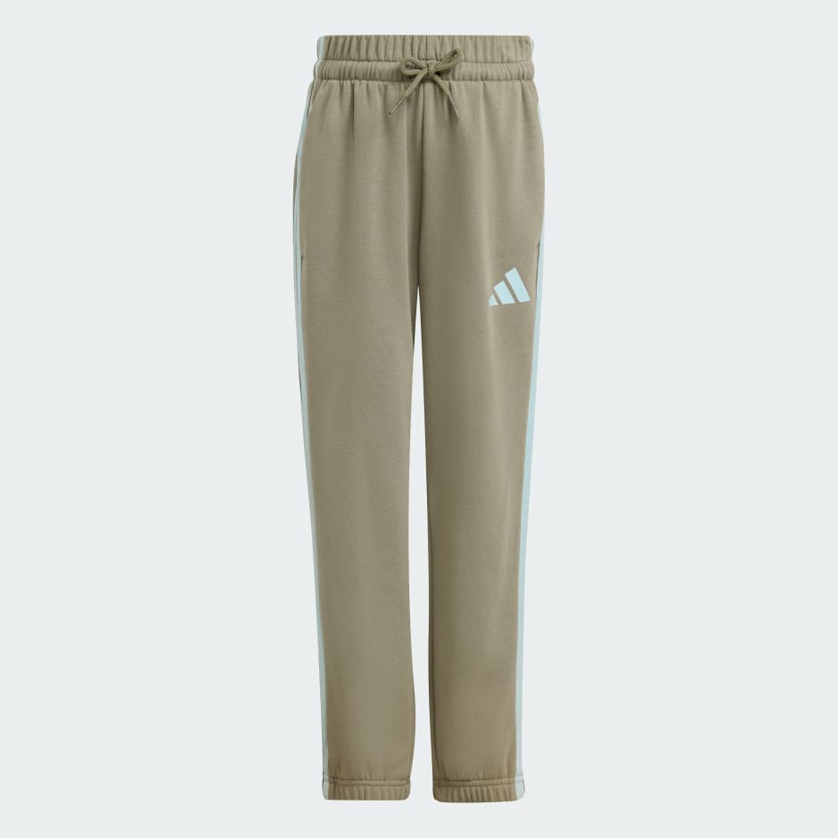 當季必備 Adiraptor 絨毛跑步休閒童裝褲套裝