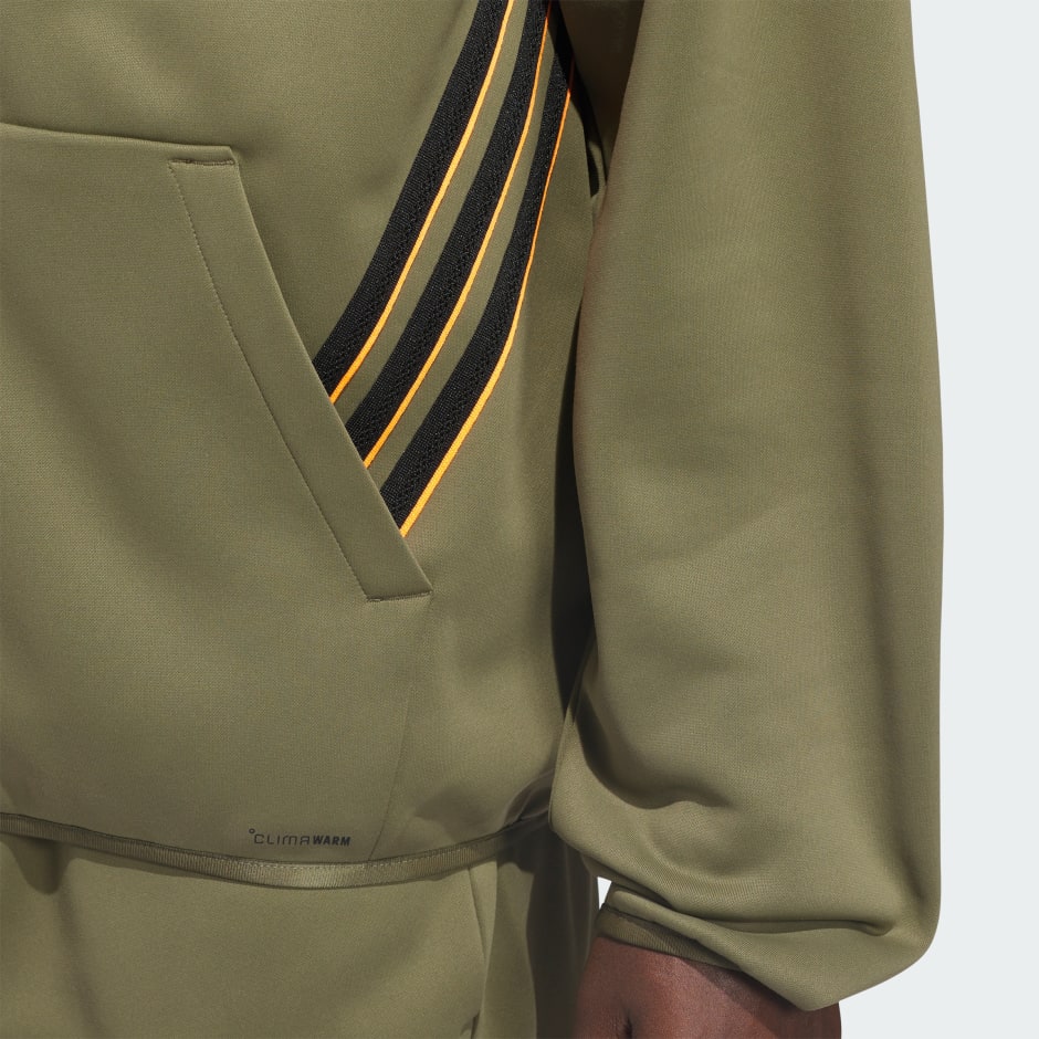 MAJICA S KAPULJAČOM I PATENTNIM ZATVARAČEM CIJELOM DULJINOM ADIDAS CRAZY WARM