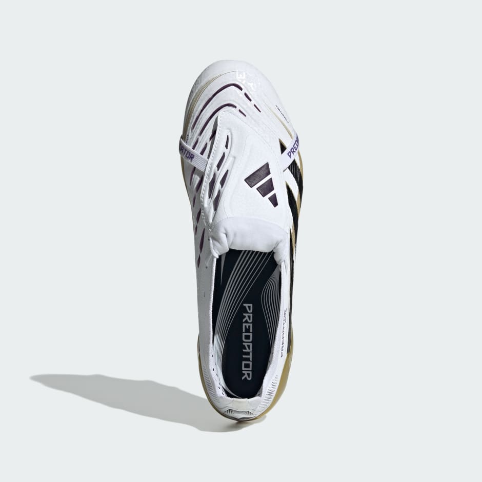 Ghete Predator Elite cu limbă pliabilă, pentru teren moale