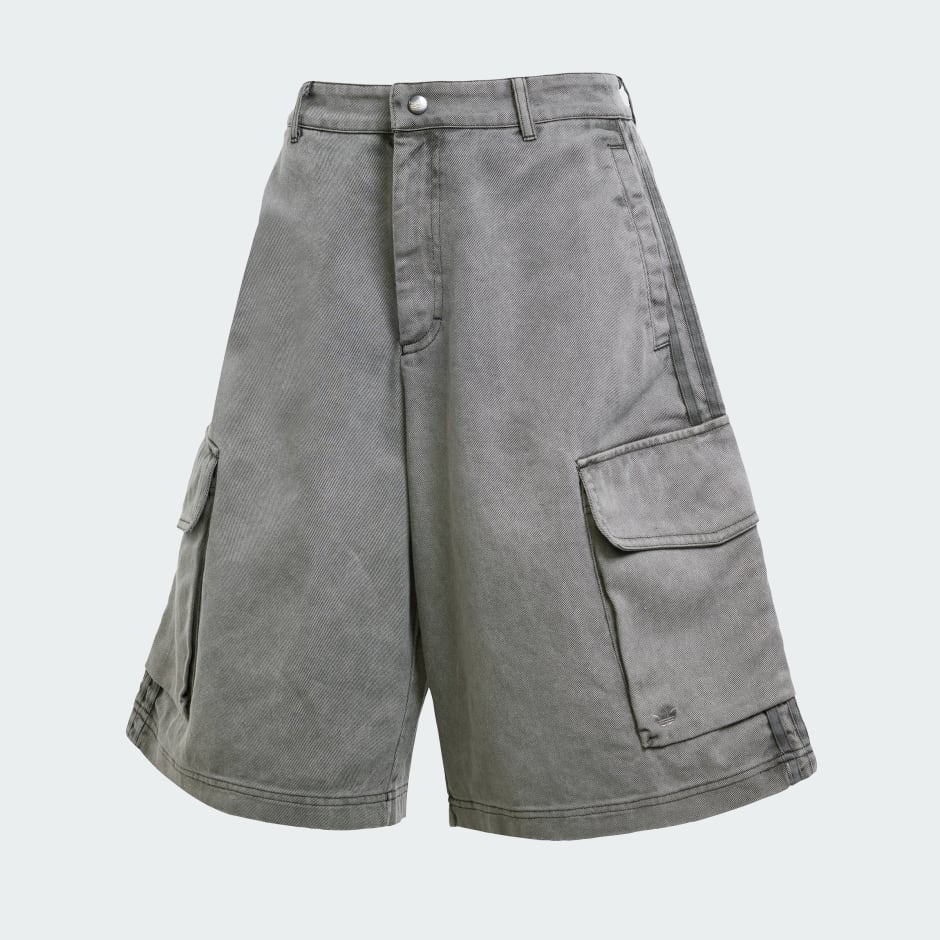 Washed Cargo Twill Jorts