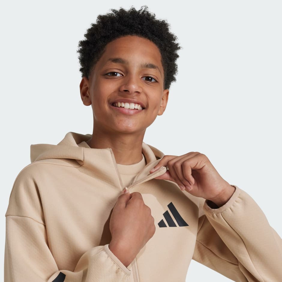 adidas Z.N.E. Full-Zip Hooded Track Jacket Kids