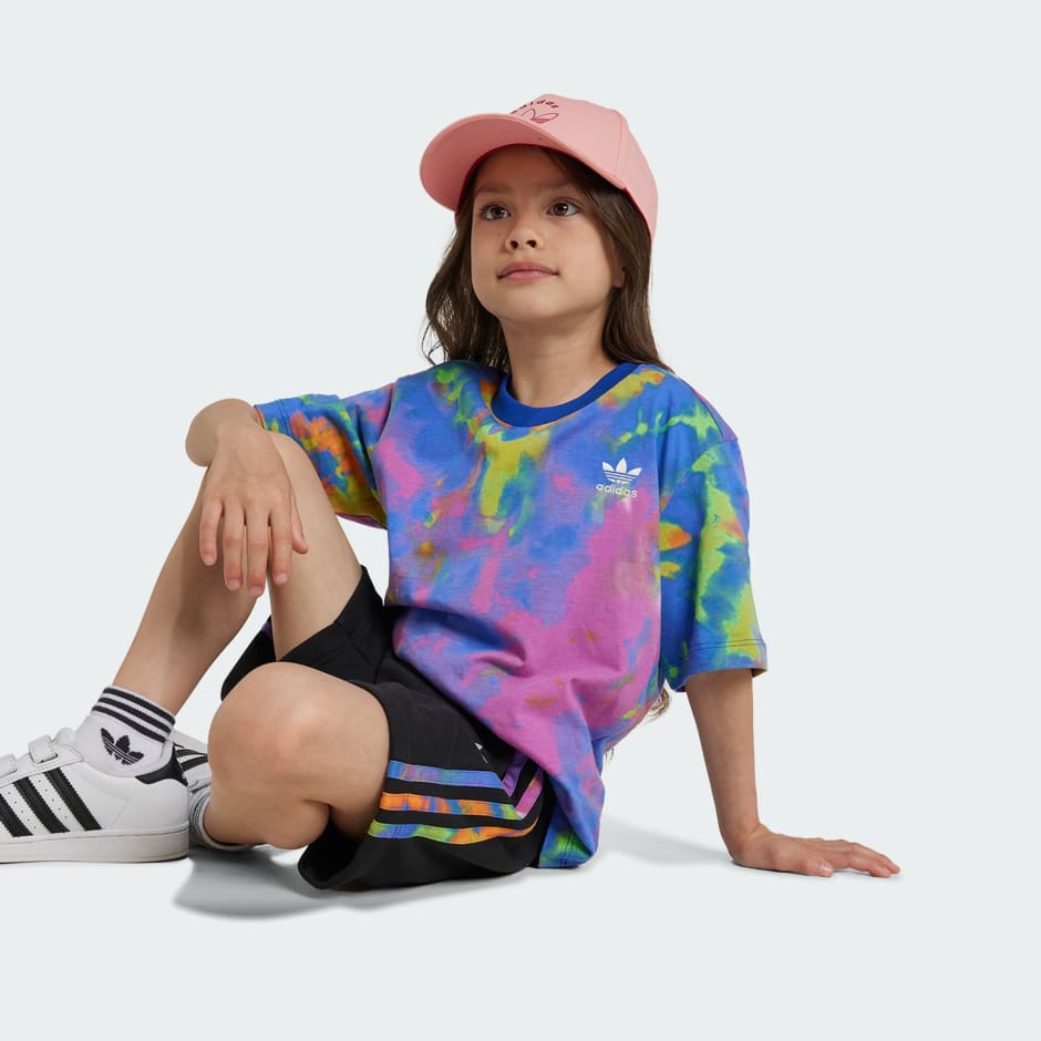 Tie-Dyed Shorts Tee Set Kids