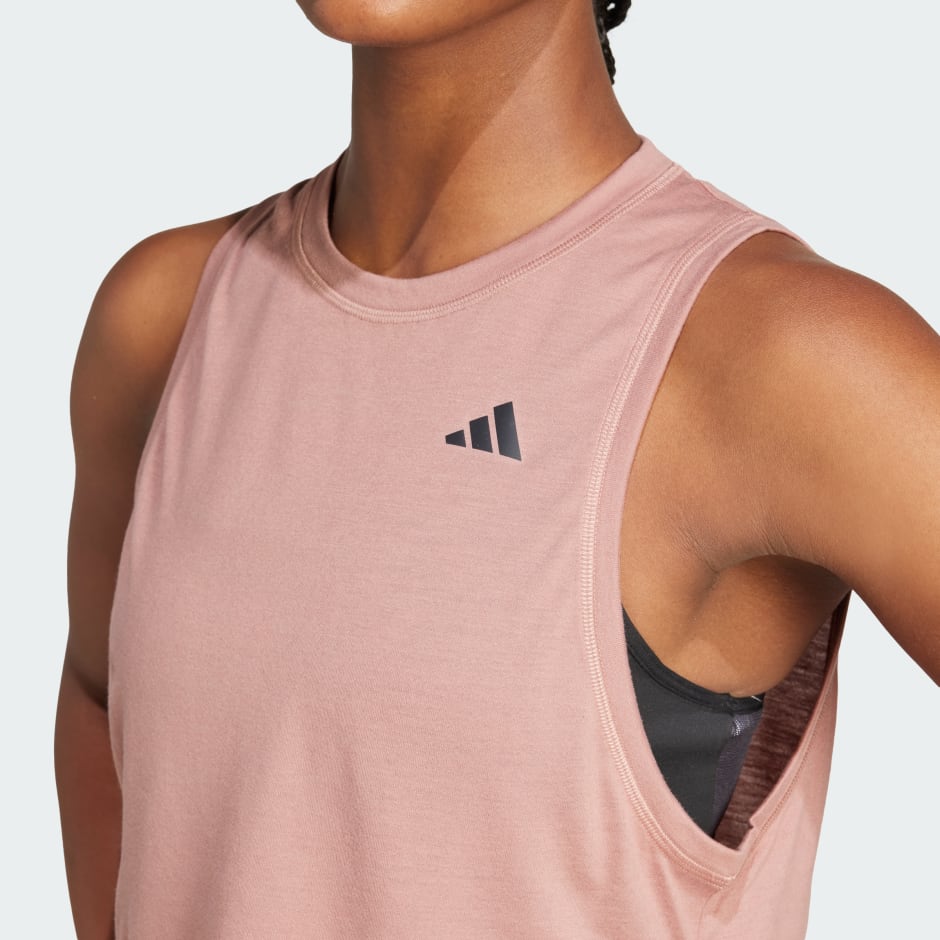Train Essentials Boxy Workout Tank Top