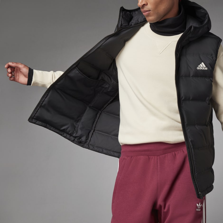 helionic down vest adidas