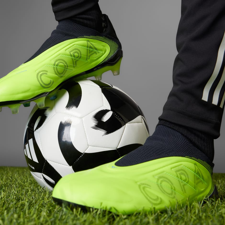 Ghete de fotbal Copa Pure 3 Elite fără șireturi pentru teren ferm