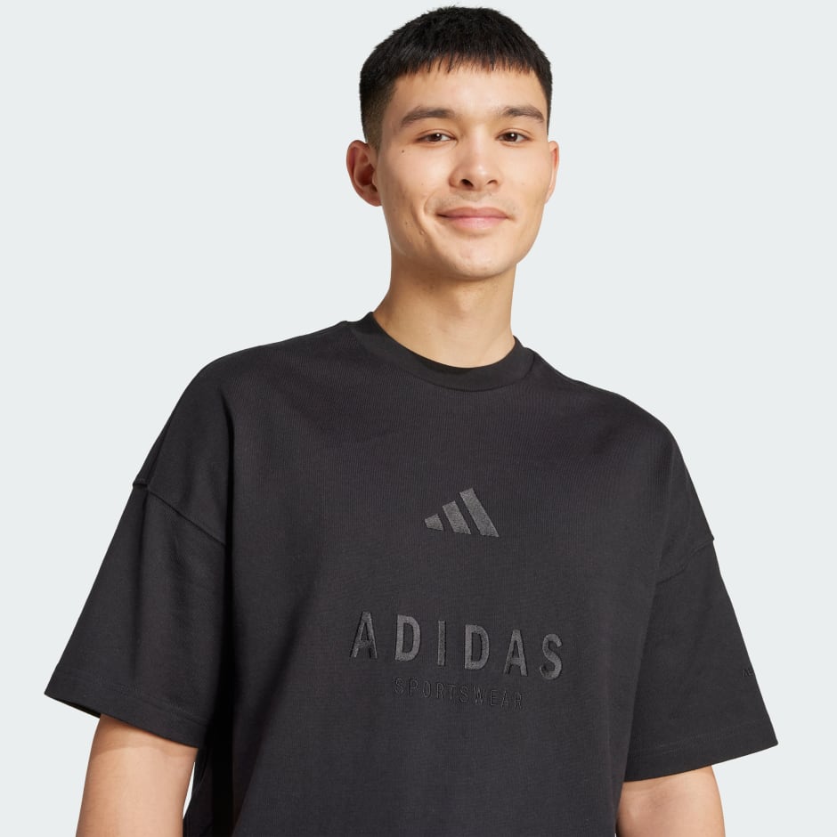 ALL SZN Embroidered Graphics Tee