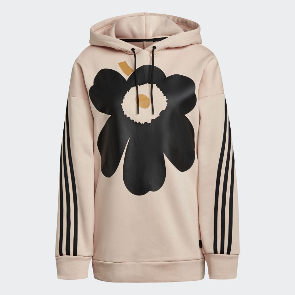 adidas fleece hooded sweatshirt