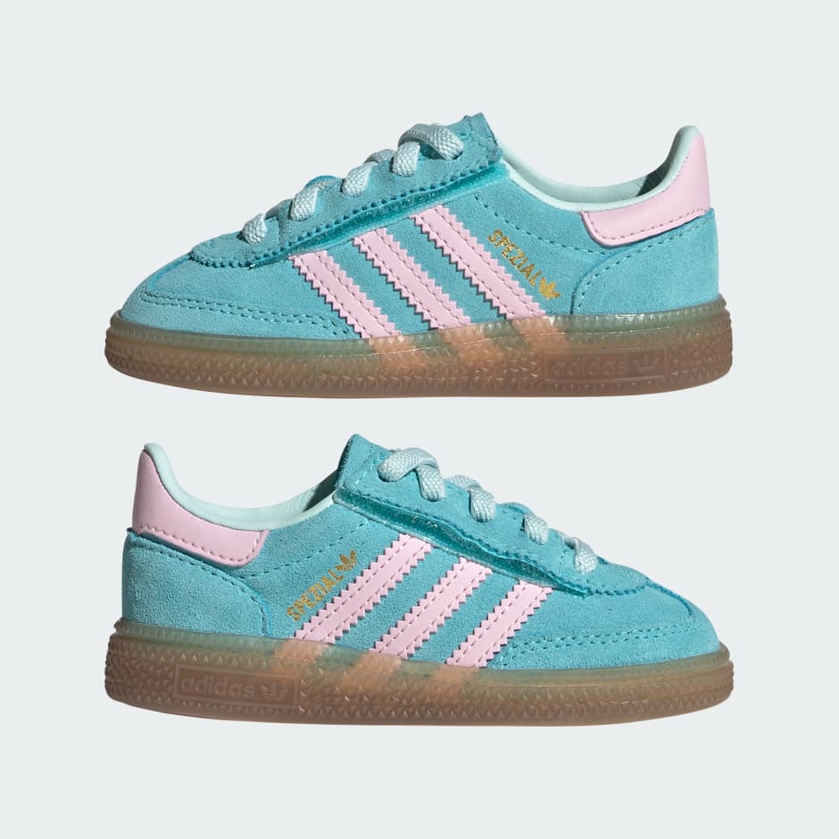 Pantofi Handball Spezial cu șireturi elastice pentru copii