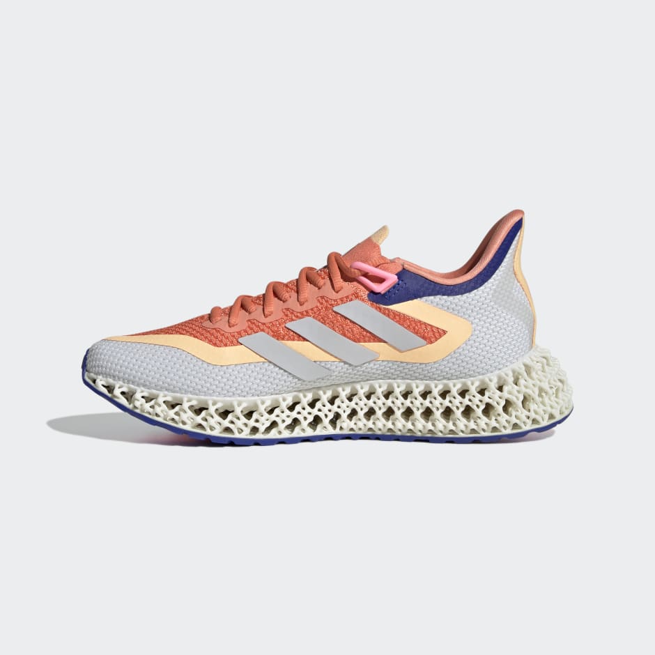 Orange adidas running outlet shoes