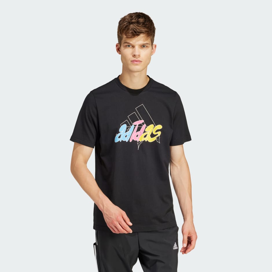 Illustrated Badge Graphic Tee