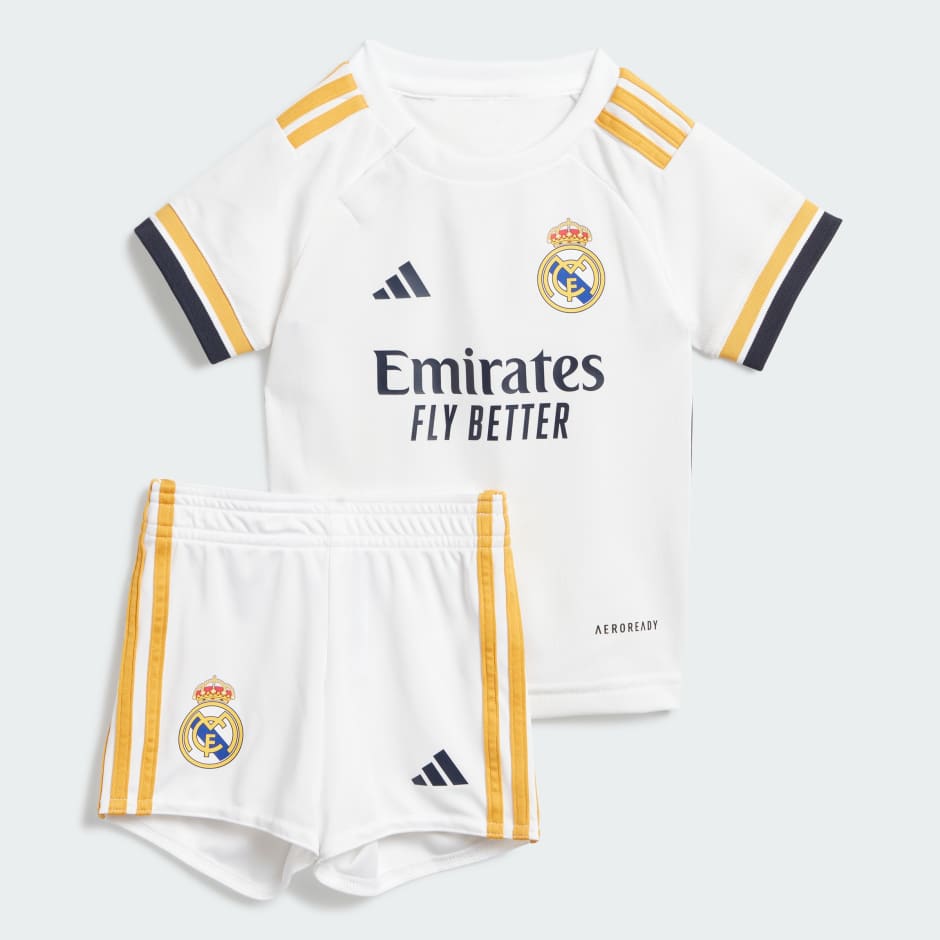 Real Madrid Home Kids Football Kit 23/24