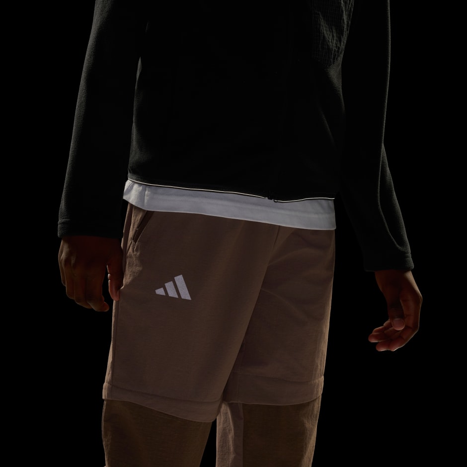 Dječja jakna od flisa s patentnim zatvaračem cijelom duljinom Terrex Multi