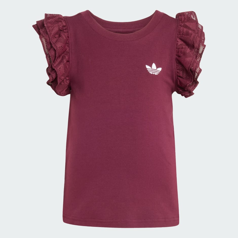 LACE CYCLING SHORT TEE SET