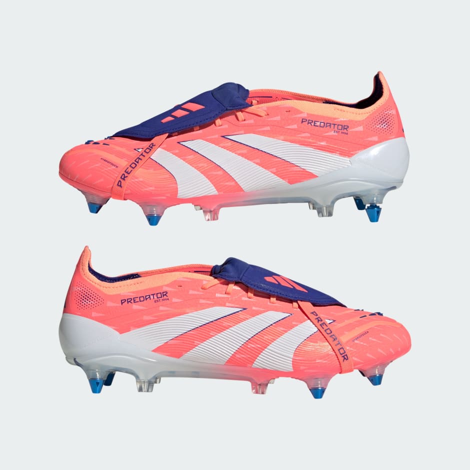 Ghete Predator Elite cu limbă pliabilă, pentru teren moale