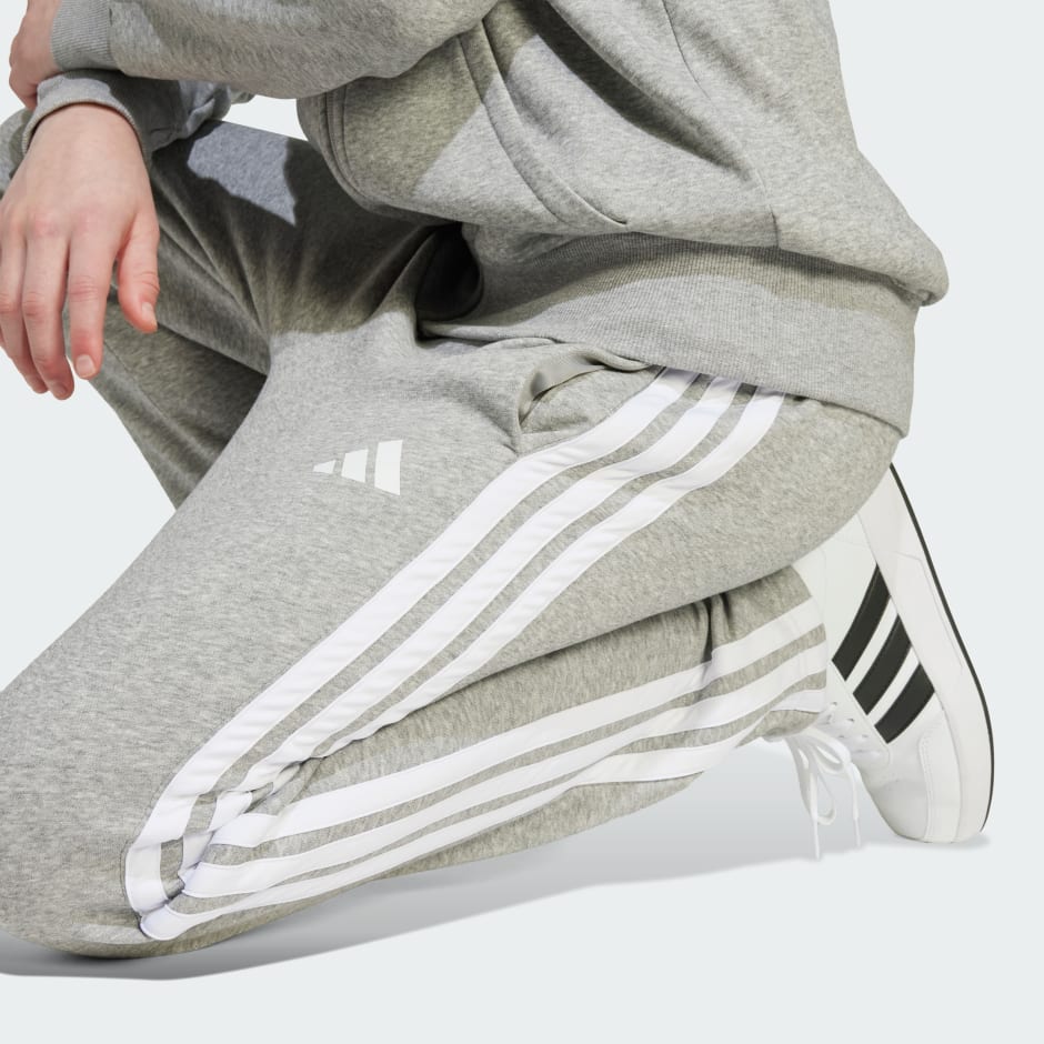 Costum de trening Seasonal Essentials Tiberio din l&acirc;nă fleece, cu 3 dungi, pentru copii