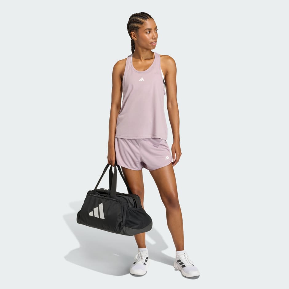 Pantaloni scurți tricotați, cu talie &icirc;naltă, Pacer Essentials