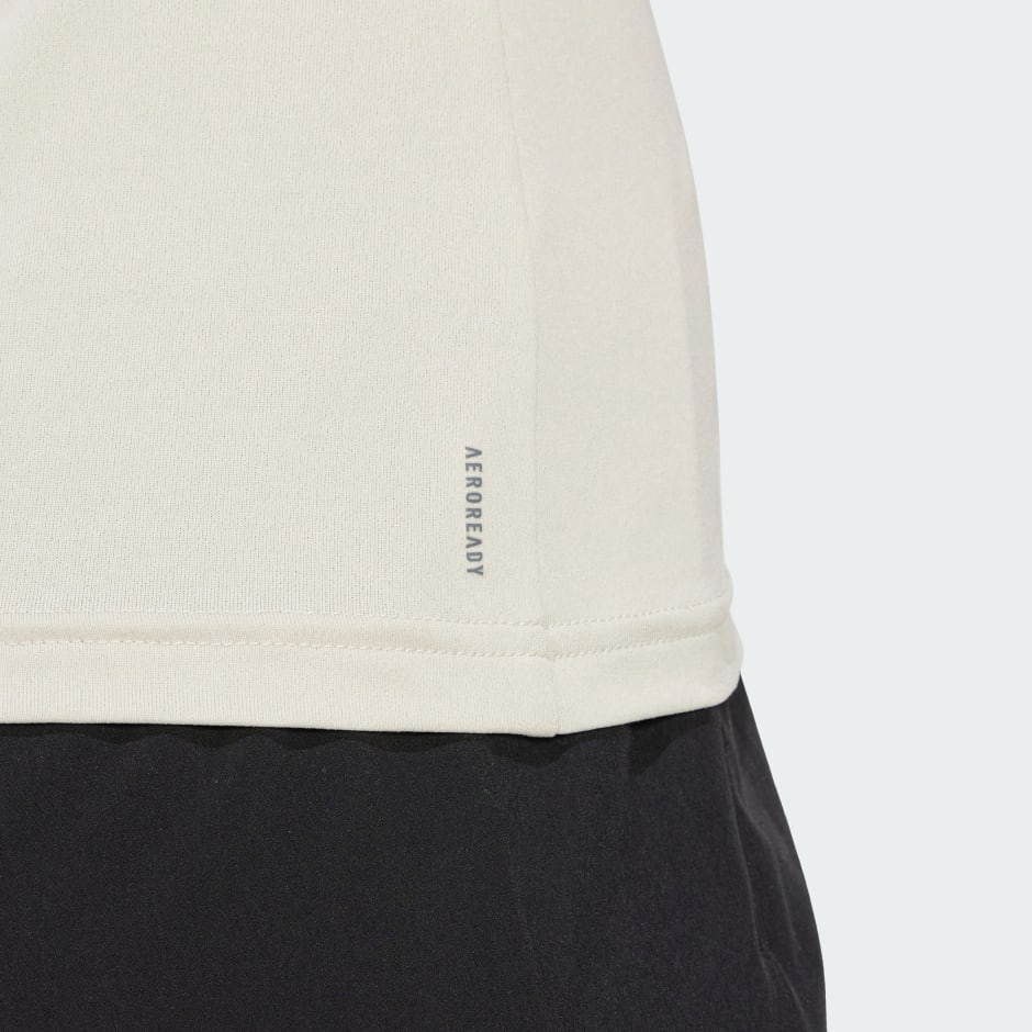 Majica s V-izrezom AEROREADY Train Essentials Minimal Branding