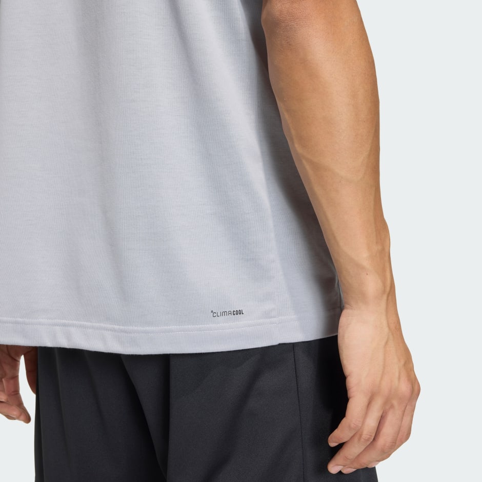 T-SHIRT WORKOUT ESSENTIALS FEELREADY LOGO