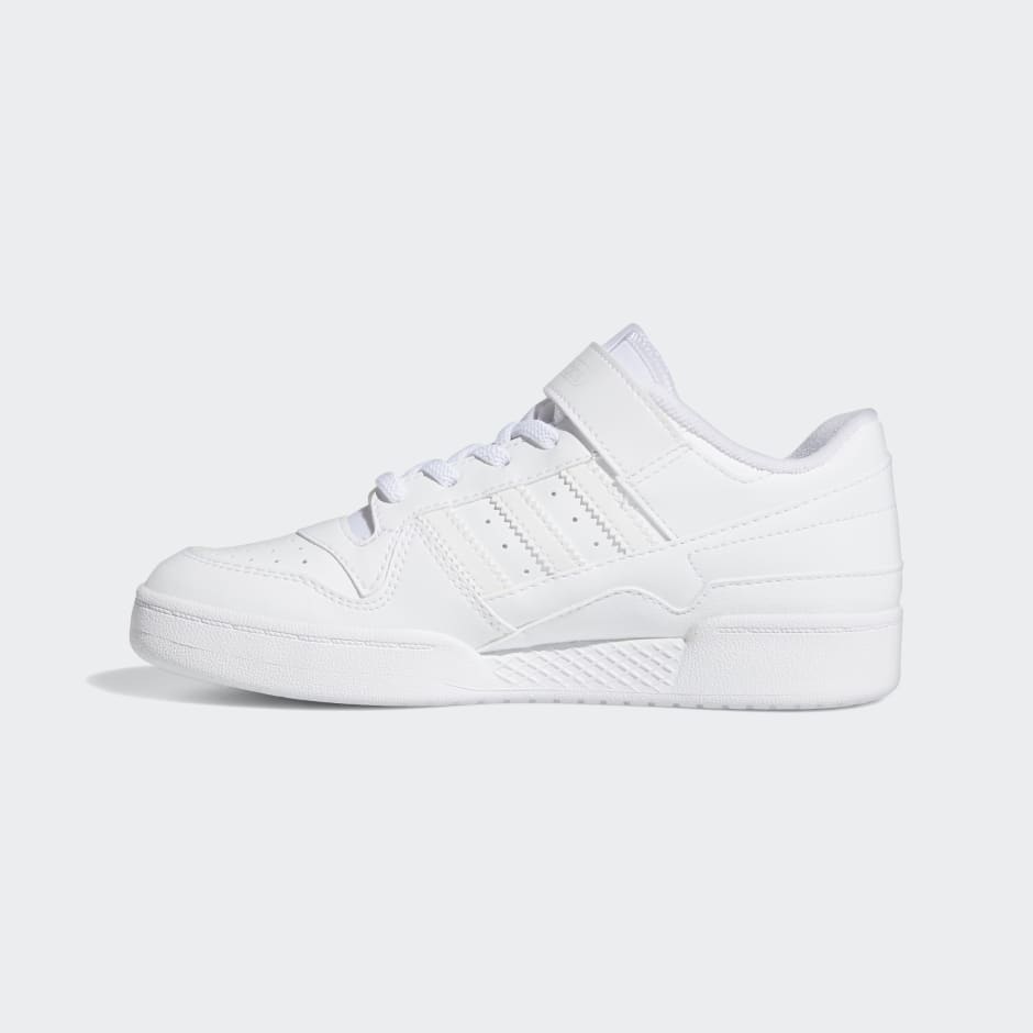 Adidas forum shop low blancas