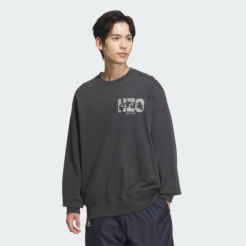 Adidas Collegiate Pack Loose Fit French Terry Sweatshirt