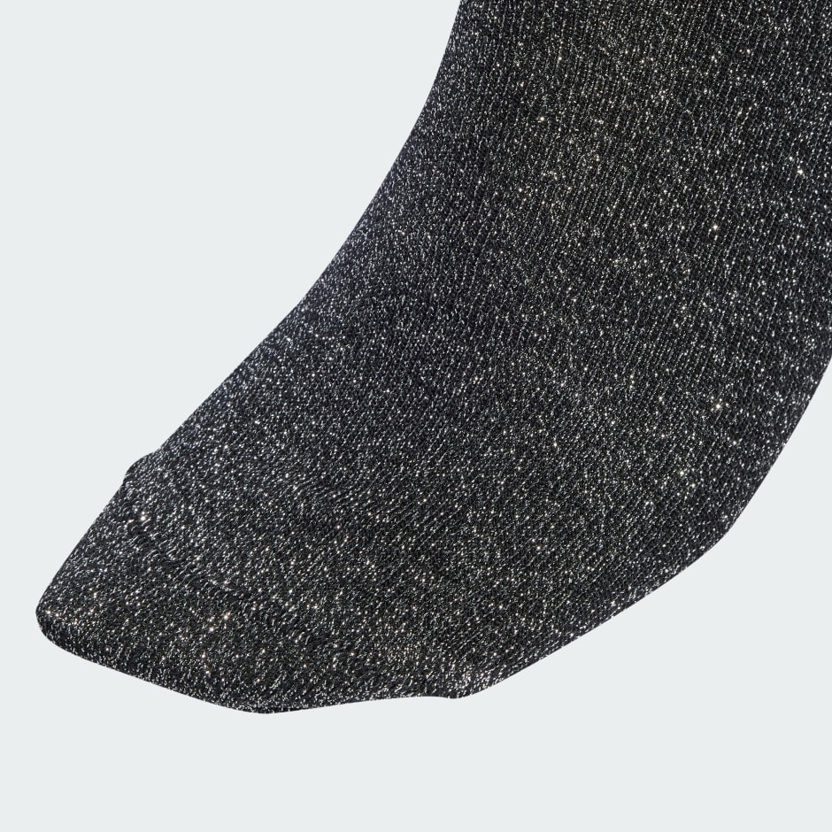 3-Stripes Glitter Crew Socks 2 Pairs
