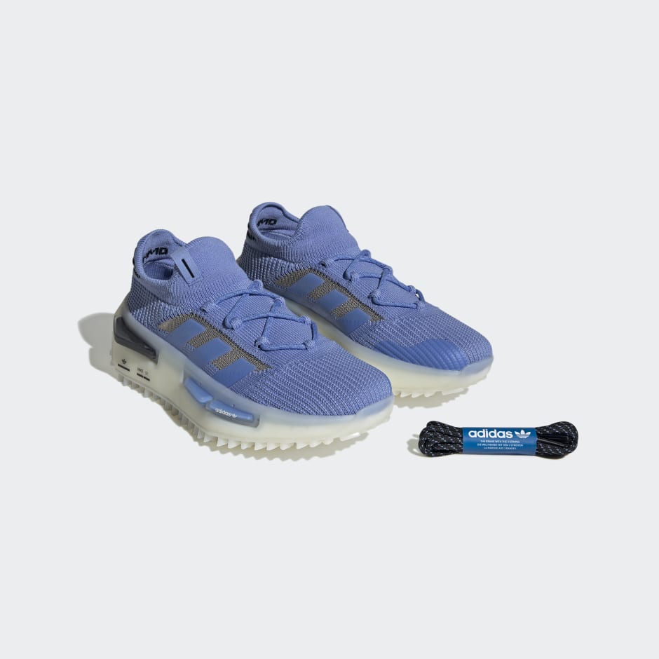 Blue nmds hot sale womens