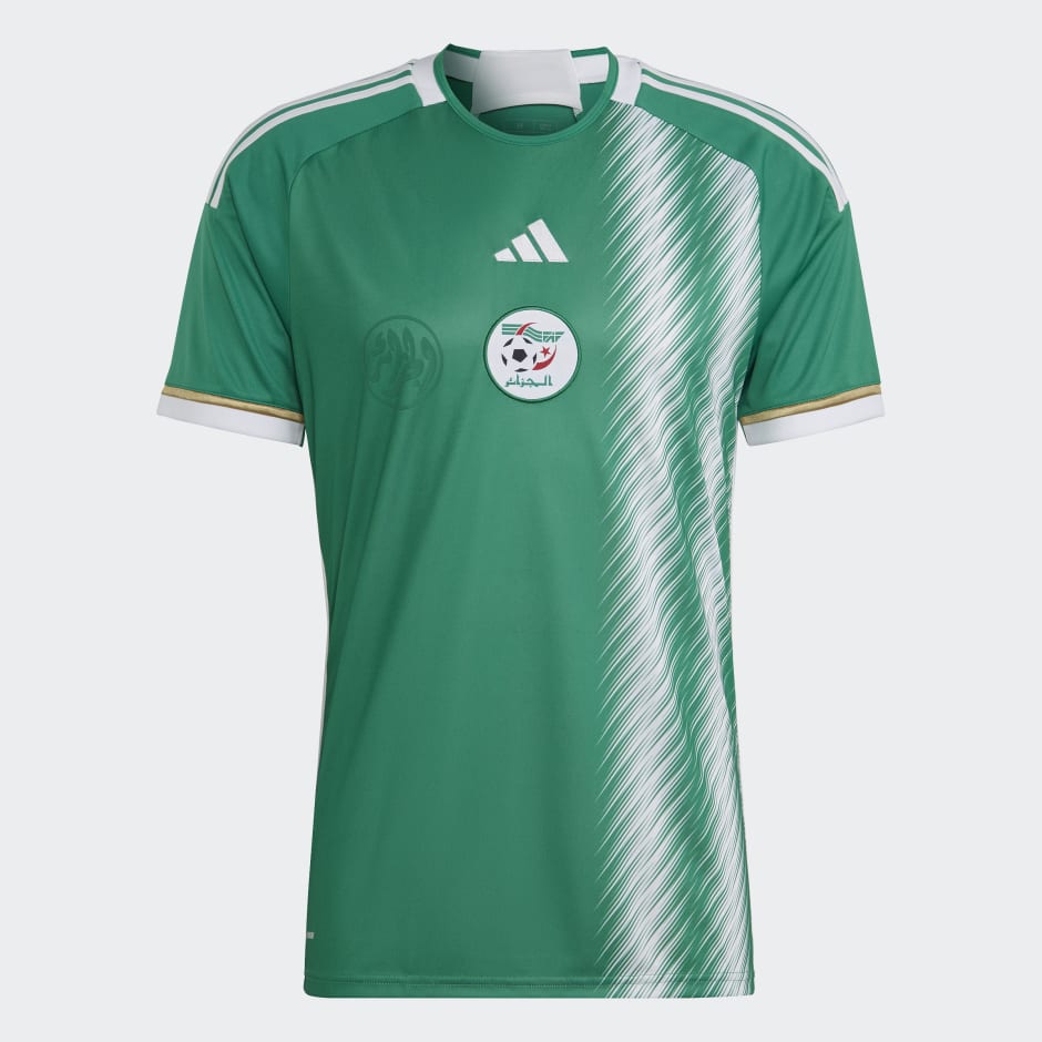 Men's Clothing - Algeria 22 Away Jersey - Green adidas
