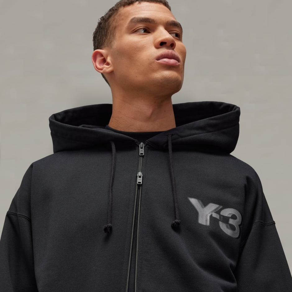 Y-3 Logo Zip Hoodie