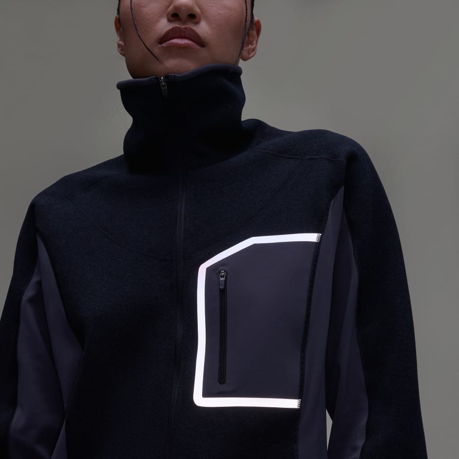 Majica za trčanje s patentnim zatvaračem cijelom duljinom adidas By Stella McCartney CLIMAWARM