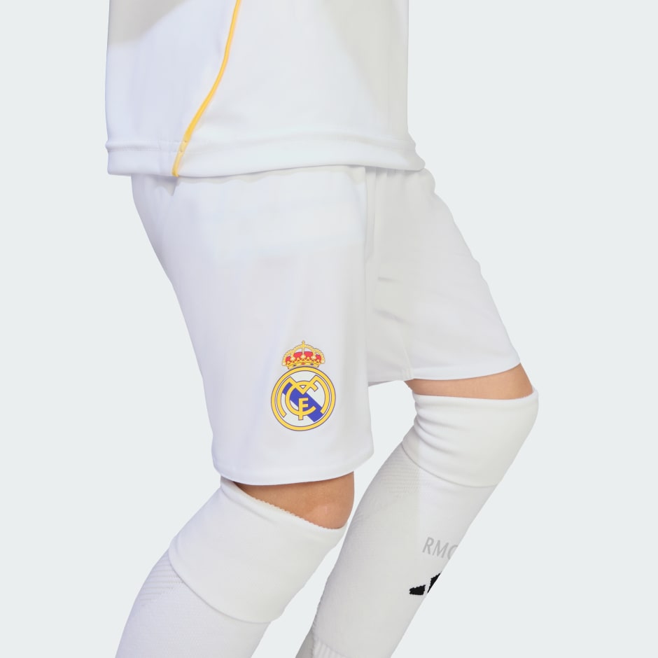 Kids Clothing - Real Madrid 25/26 Home Mini Kit Kids - White