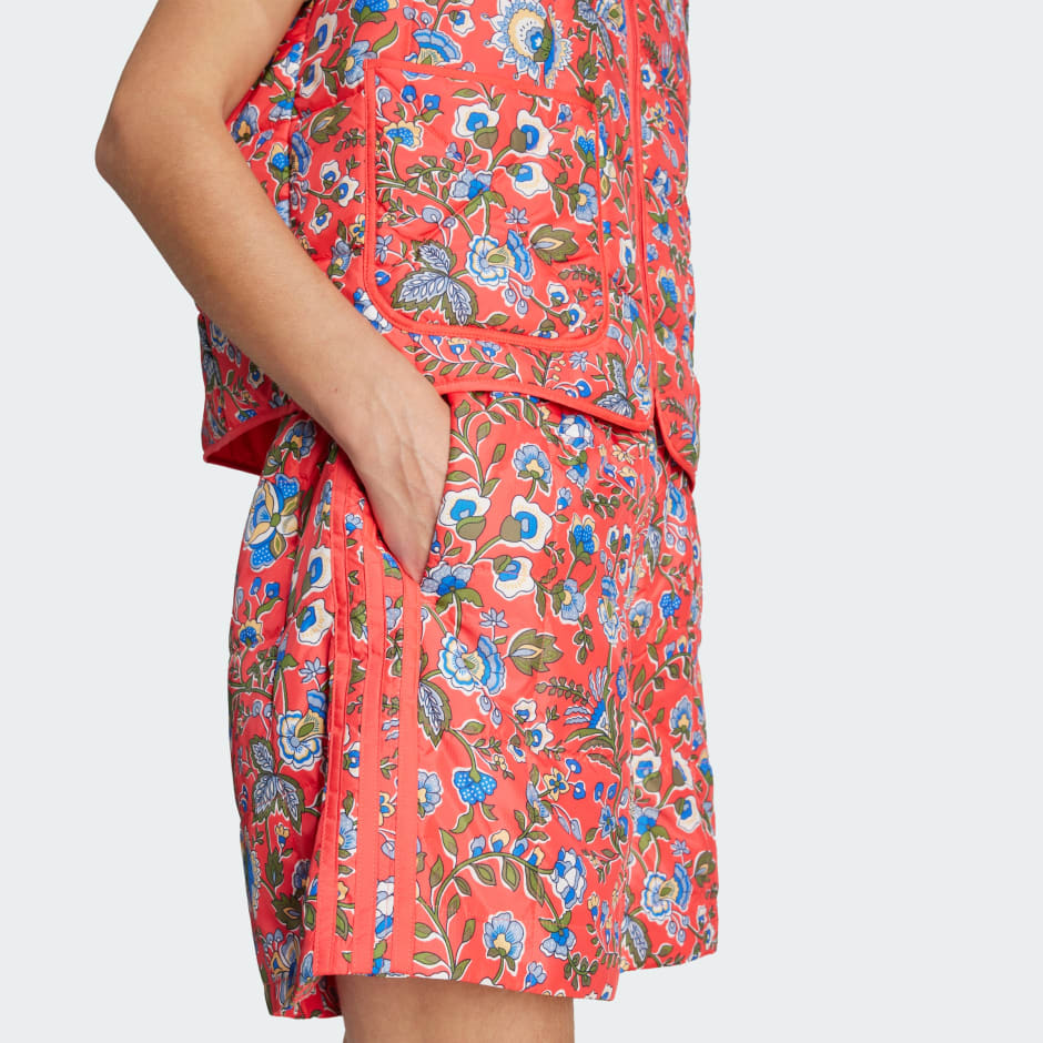 Pantaloni scurți matlasați adidas Originals x Liberty London